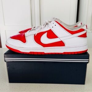 Nike Dunk Low Retro Championship Red DD1391-600  Size 11.5